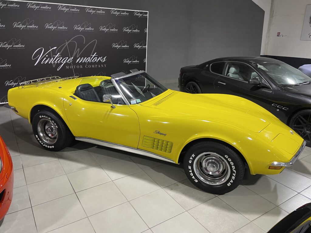 Profil gauche - Corvette C3