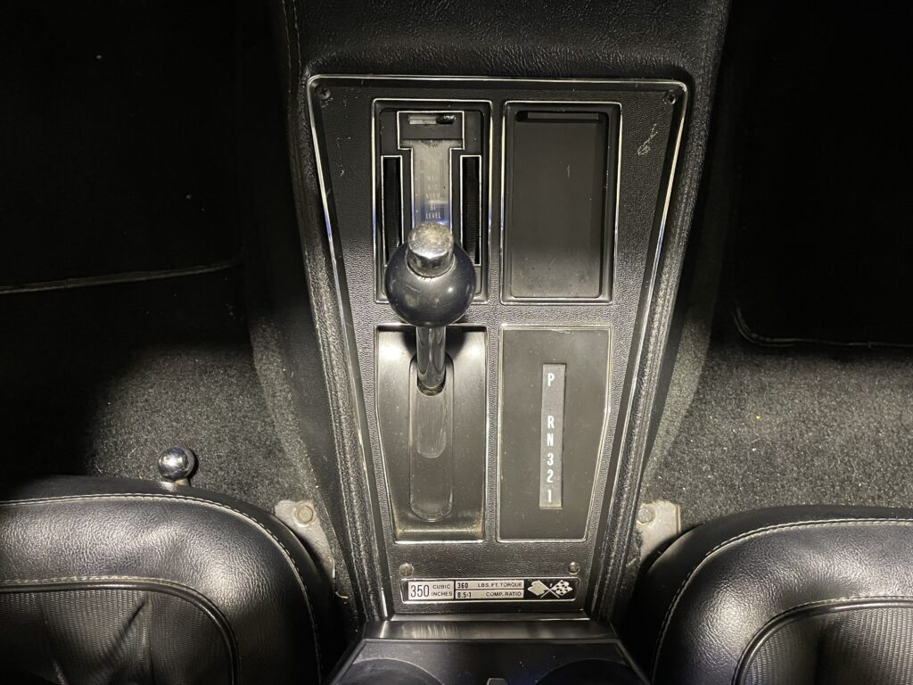 Console centrale - Corvette C3