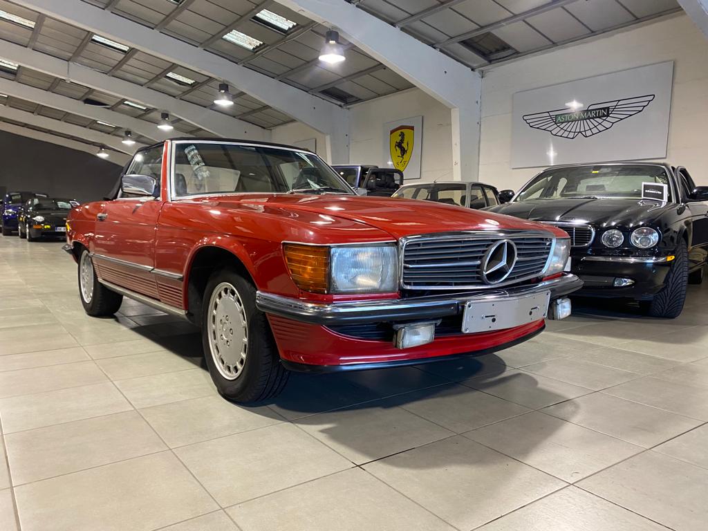3/4 avant droit - Mercedes 300 SL
