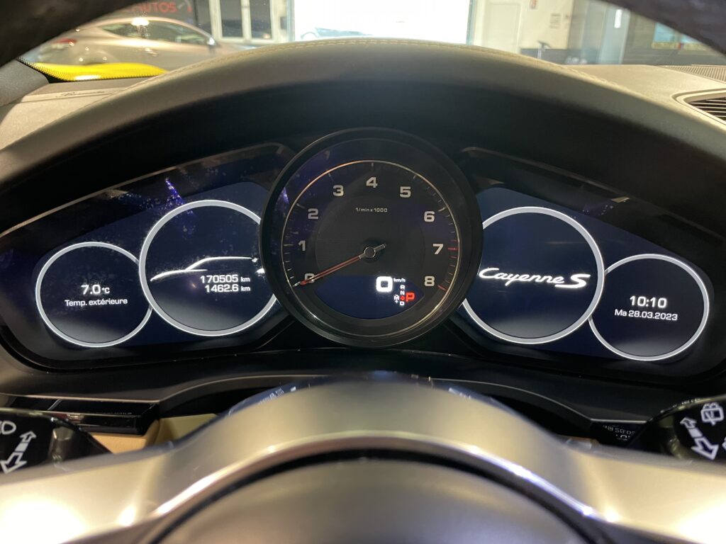 Compteurs - Porsche Cayenne S