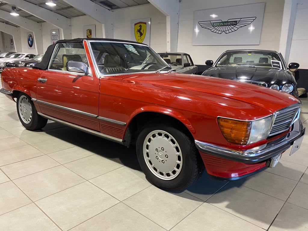 3/4 avant droit - Mercedes 300 SL