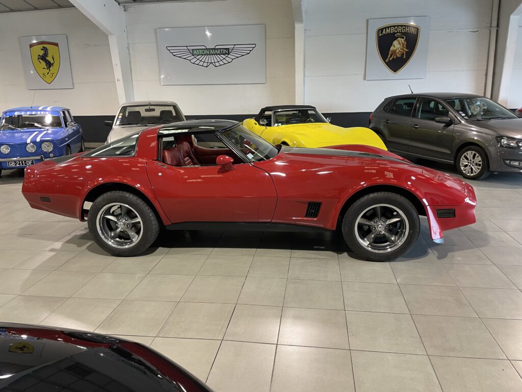 Profil droit - Corvette C3 Targa