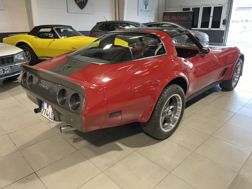 3/4 arrière droit - Corvette C3 Targa