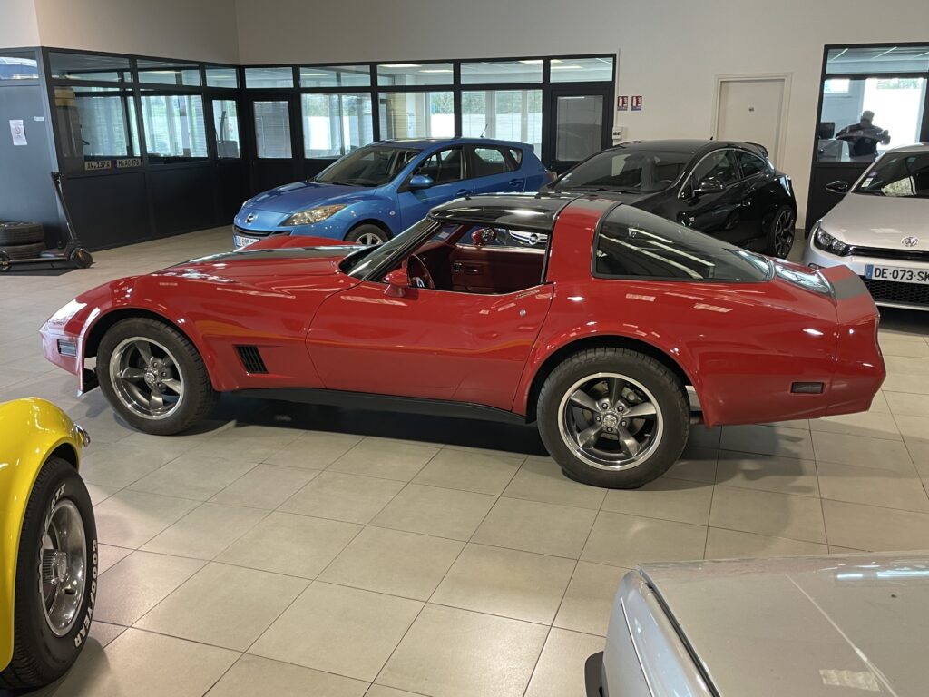 Profil gauche - Corvette C3 Targa