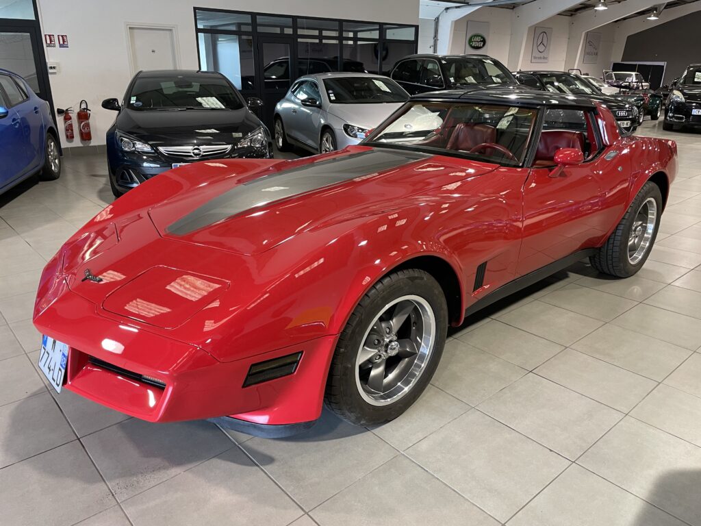 3/4 avant gauche - Corvette C3 Targa