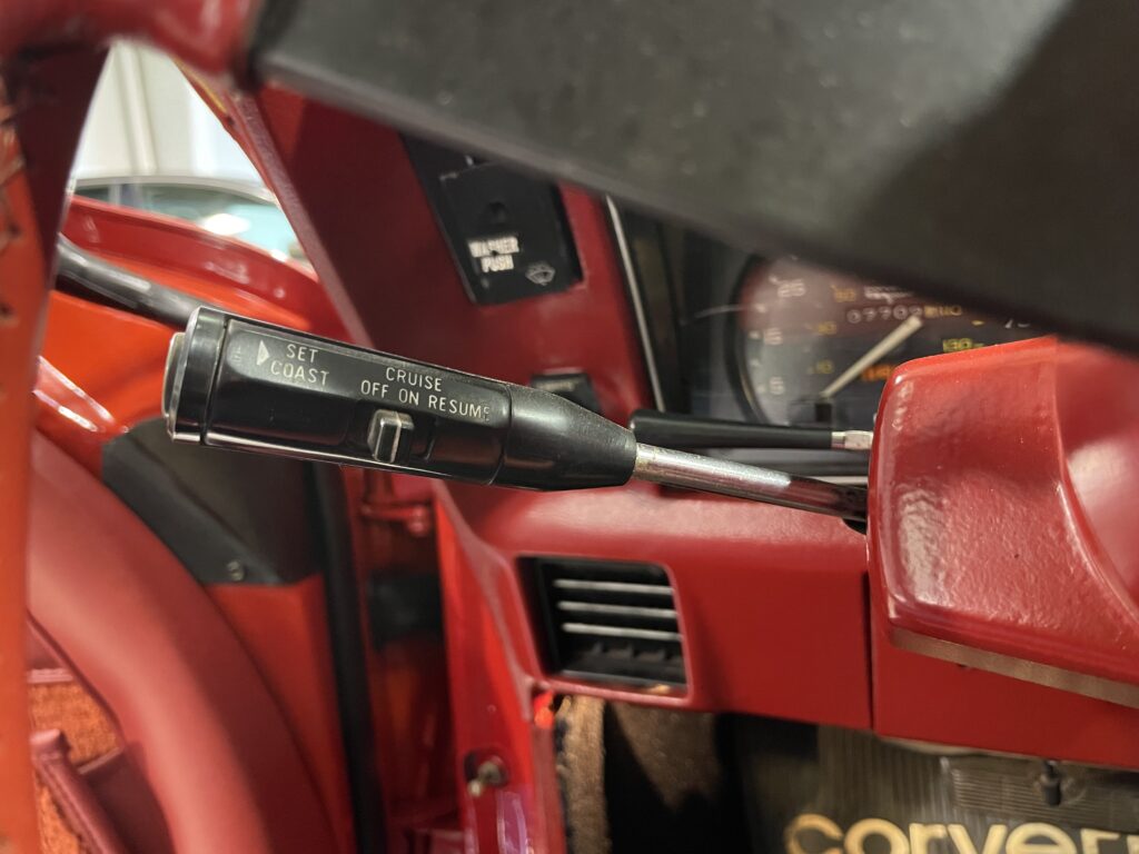 Régulateur de vitesse - Corvette C3 Targa 1981