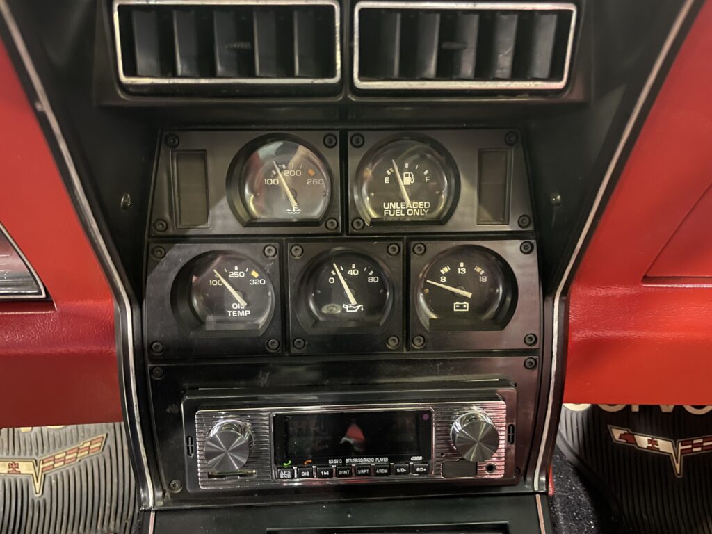 Manomètres - Corvette C3 Targa 1981