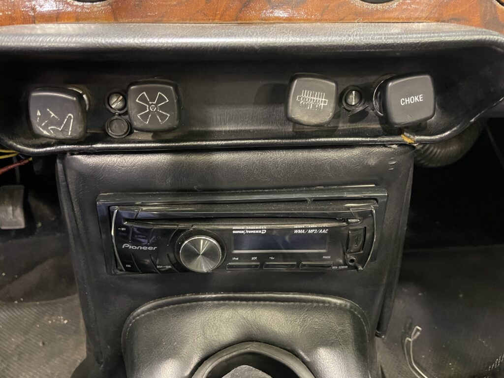 Tableau de bord - Triumph TR6